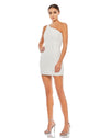 Cocktail Dresses Short Fitted Homecoming Cocktail Party Dress White