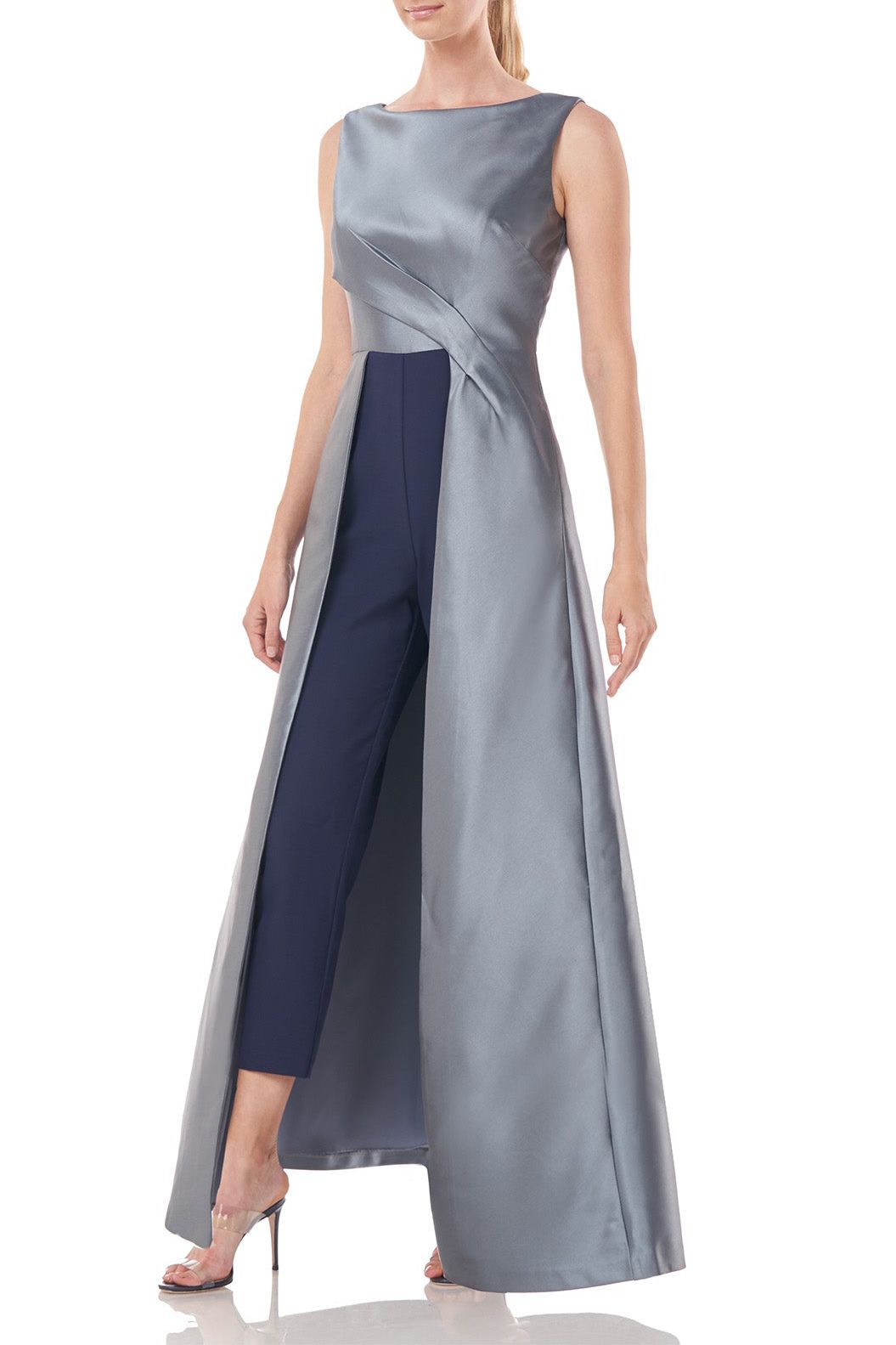 Jumpsuit Long Formal Sleeveless Jumpsuit NILE BLUE MIDNIGHT