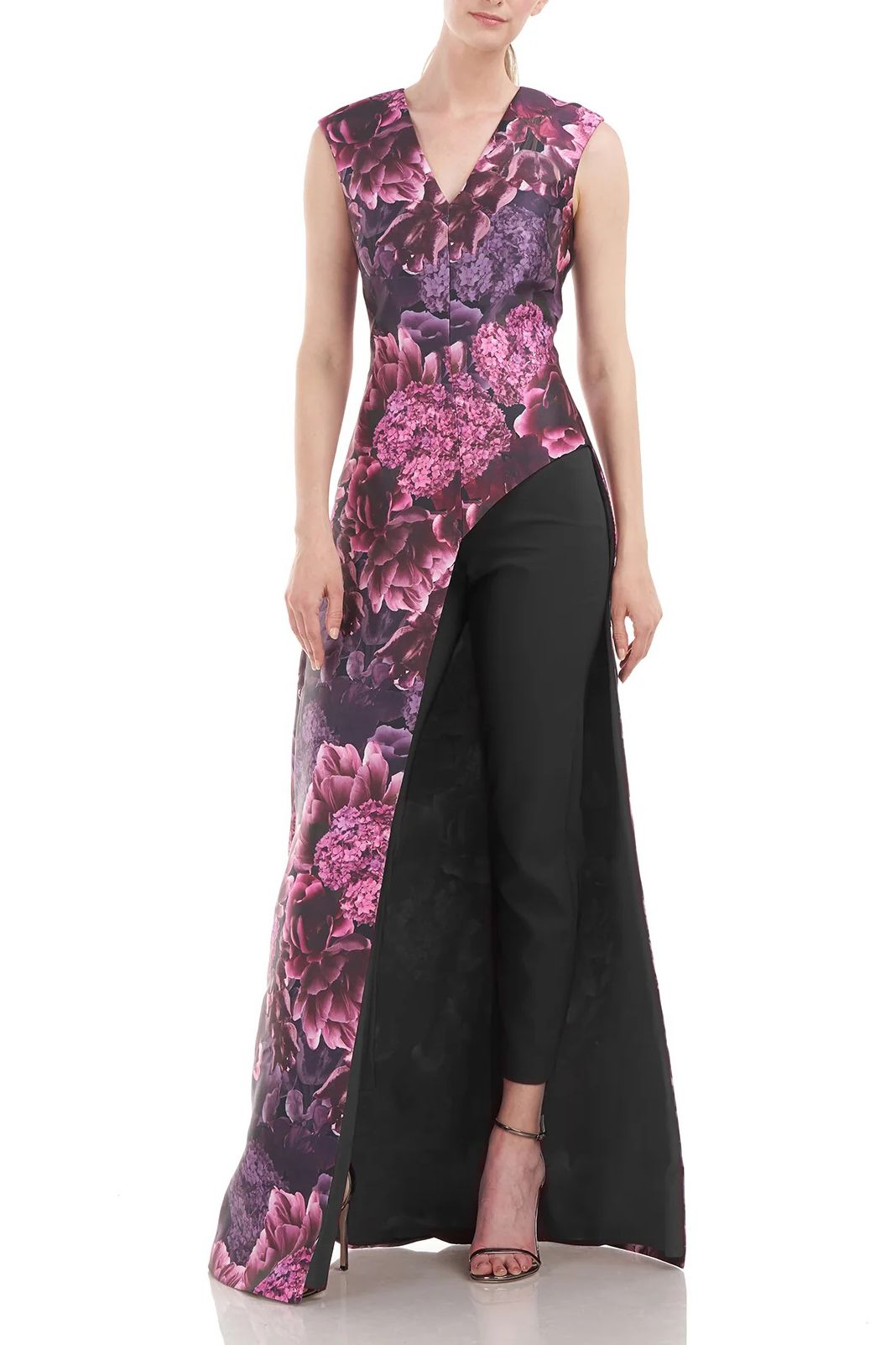 Jumpsuit Long Sleeveless Formal Jumpsuit CABERNET