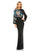 Formal Dresses Long Sleeve Formal Evening Dress Black Multi