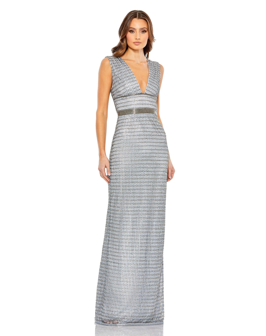 Formal Dresses Long Formal Evening Dress Silver