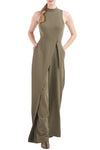 Jumpsuit Long Sleeveless Formal Jumpsuit OLIVE