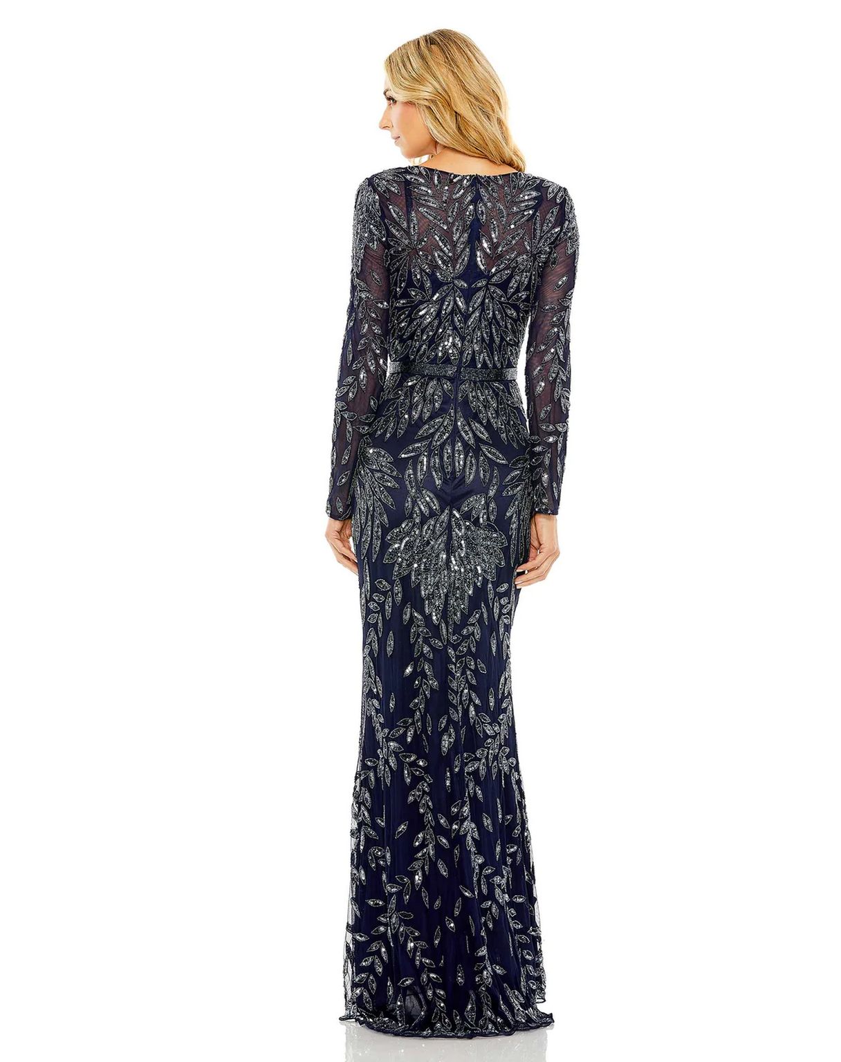 Formal Dresses Formal Long Sleeve Evening Dress Midnight