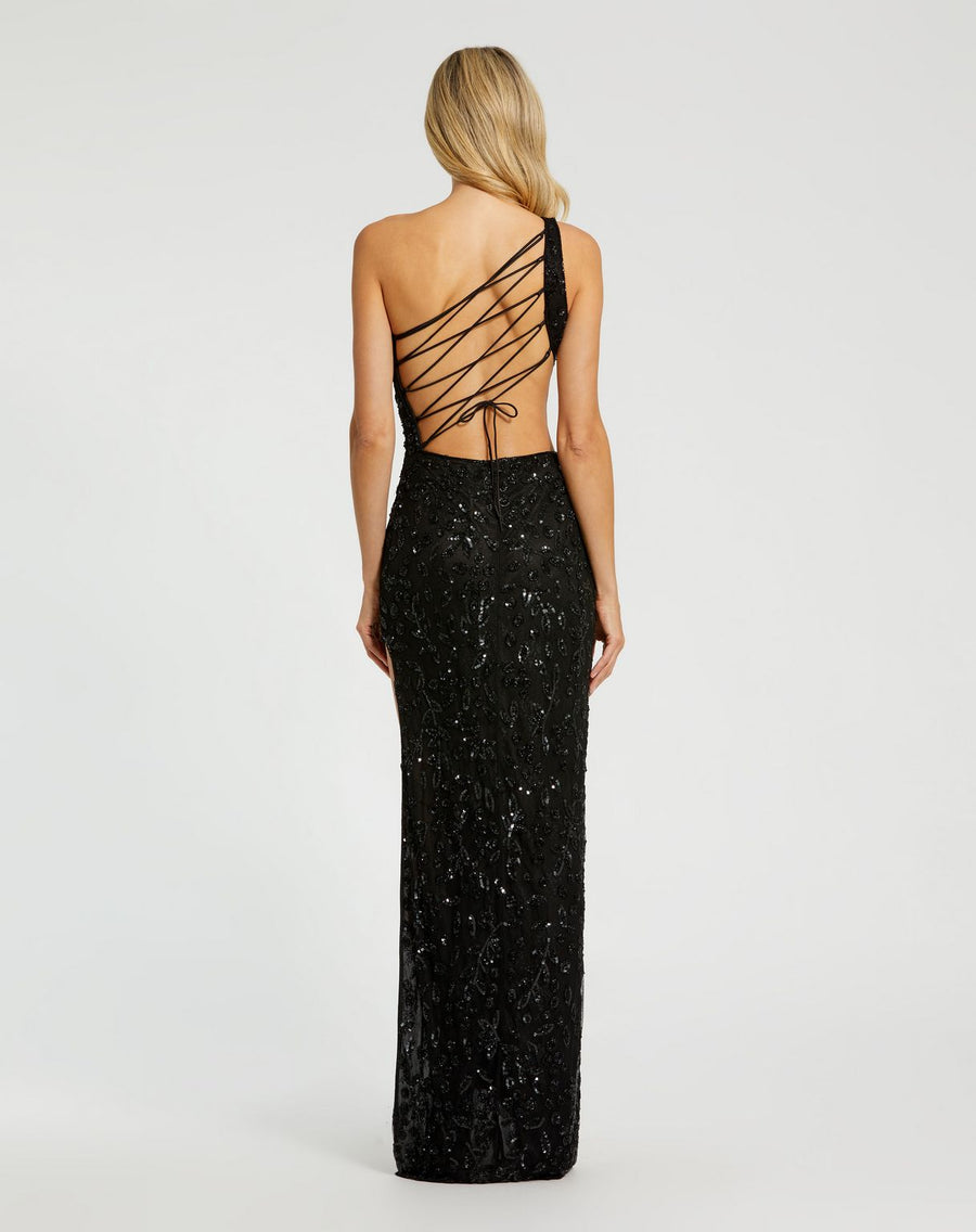 Prom Dresses Prom Sequin Cutout Formal Long Dress Black