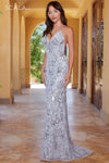 Prom Dresses Formal Long Prom Dress Silver