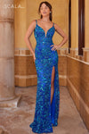 Prom Dresses Prom Long Fitted Dress Royal Iris