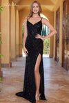 Prom Dresses Long Sequins Prom Dress Black