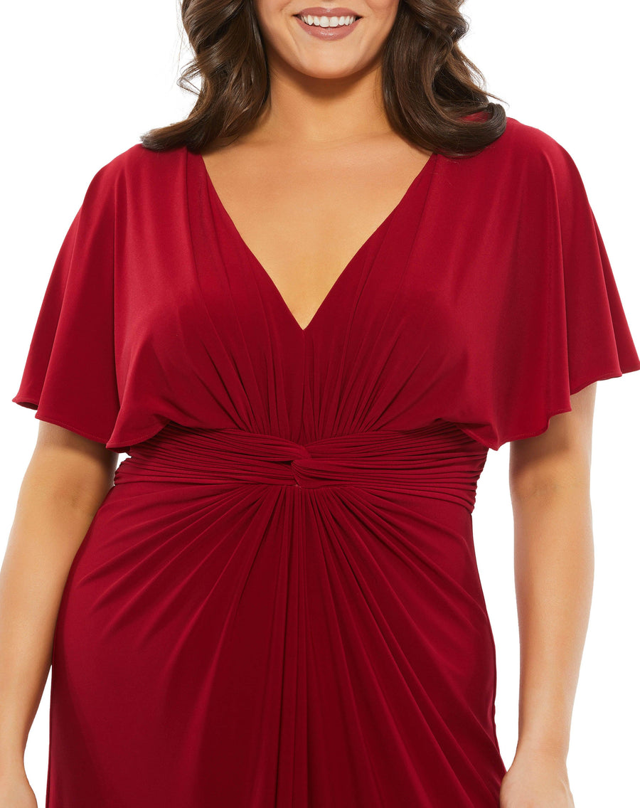 Plus Size Dresses Fabulouss Plus Size Long Formal Dress Deep Red