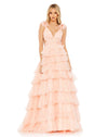 Prom Dresses Long Prom Ruffle Dress Blush