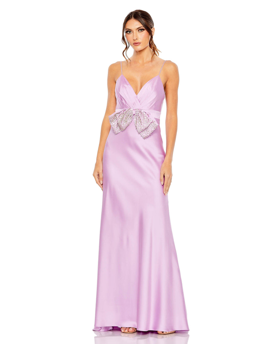 Prom Dresses Long Spaghetti Strap Prom Gown Lilac