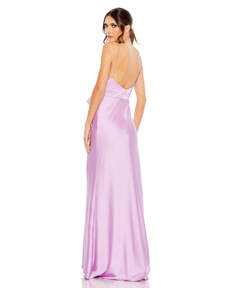 Prom Dresses Long Spaghetti Strap Prom Gown Lilac