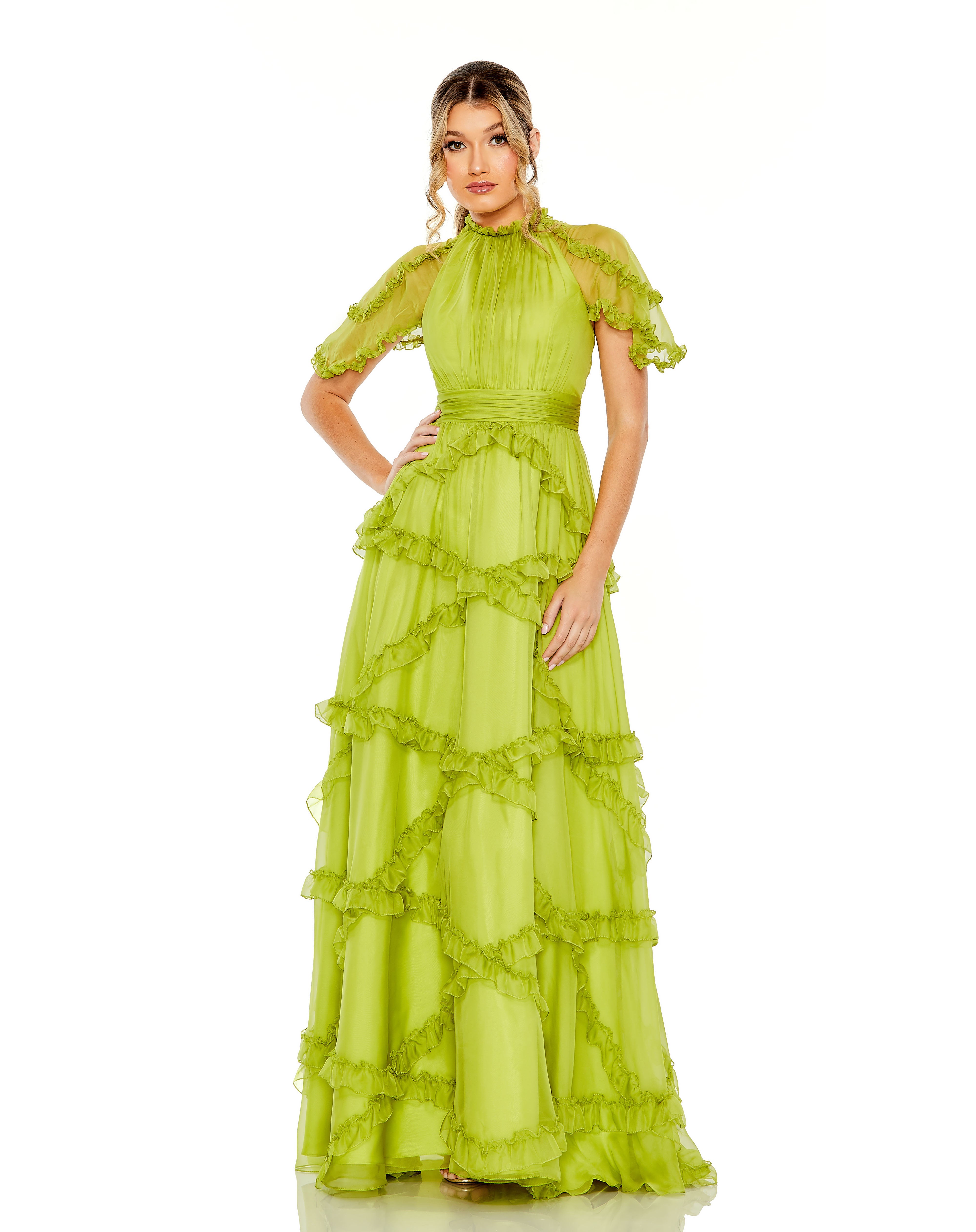 Apple Green Formal Dress