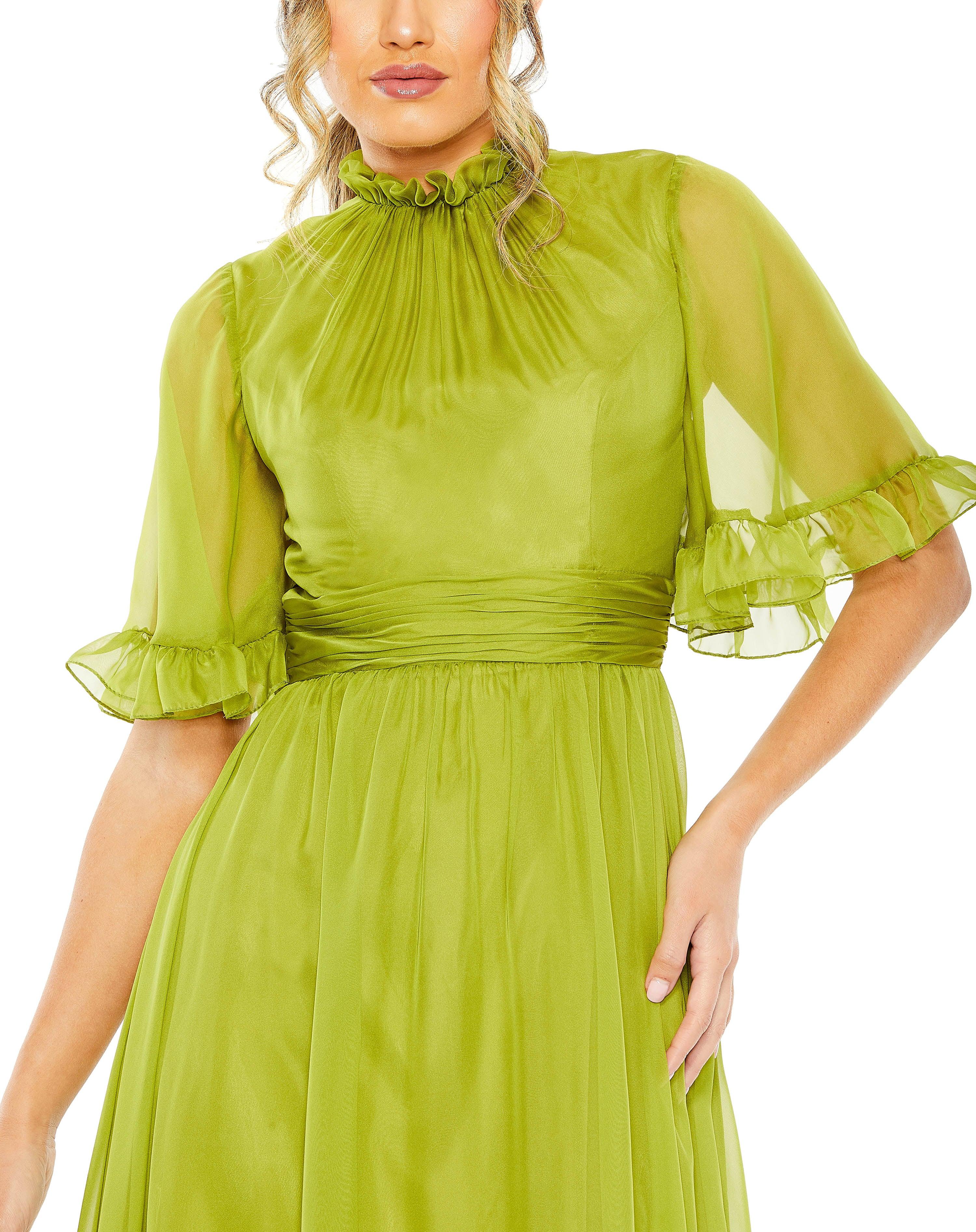 Apple Green Formal Dress