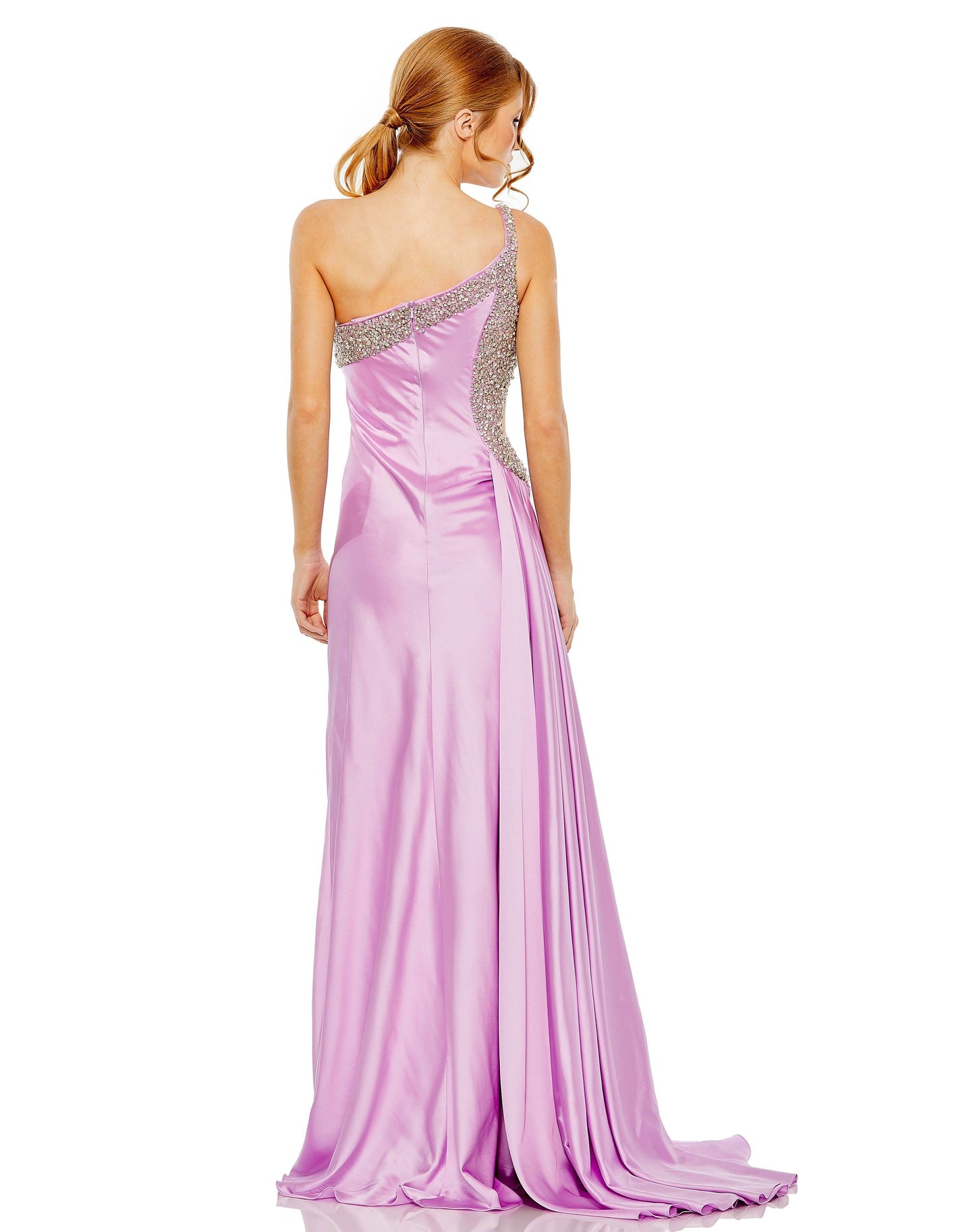 Prom Dresses Prom Long Shoulder Formal Dress Lilac