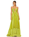 Prom Dresses Prom Long Halter Formal Gown Chartreuse