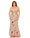 Plus Size Dresses Fabulouss Long Floral Plus Size Dress Pink Multi