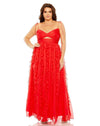 Plus Size Dresses Fabulouss Plus Size Long Chiffon Dress Cherry