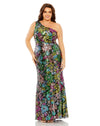 Plus Size Dresses Fabulouss Plus Size Long Formal Dress Black Multi