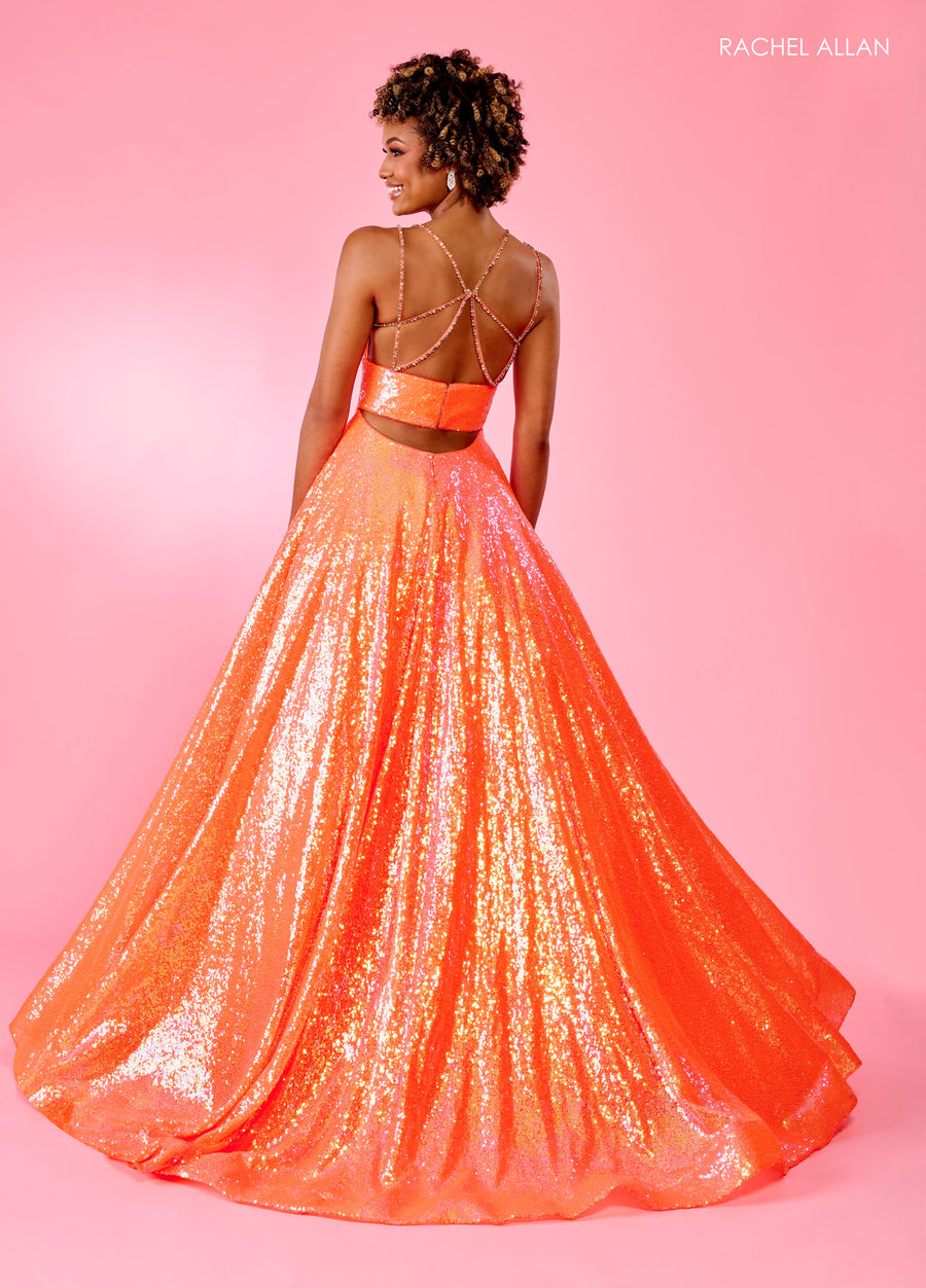 Prom Dresses  Long Formal  Prom Dress Tangerine