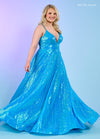 Prom Dresses  Long Formal  Prom Dress Ocean Blue