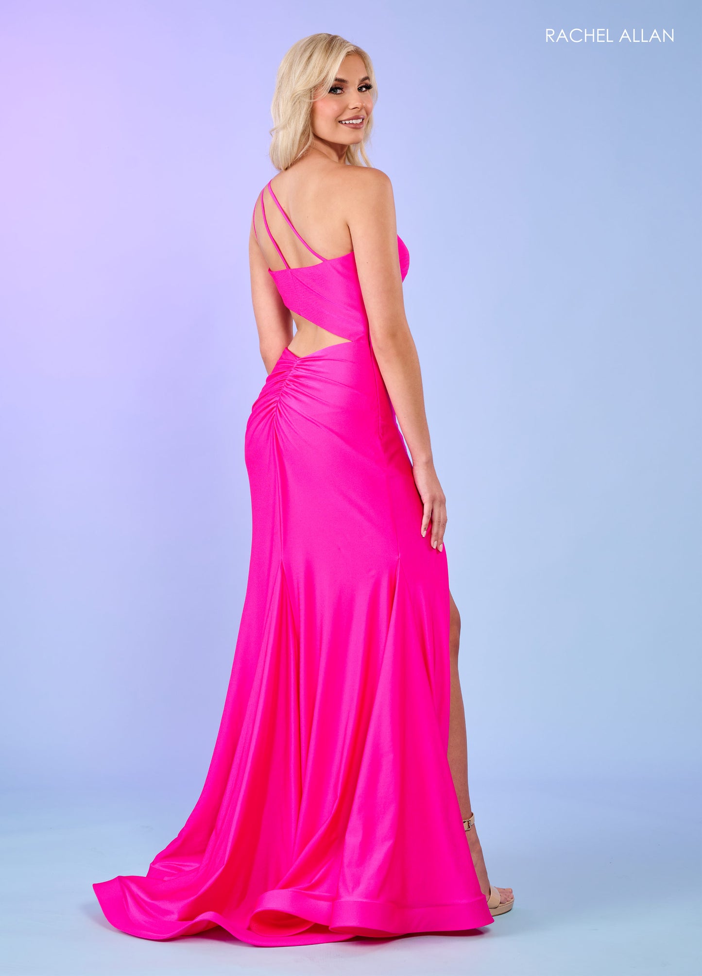 Prom Dresses Long Formal Fitted Prom Dress Hot Pink