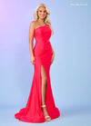 Prom Dresses Long Formal Fitted Prom Dress Watermelon