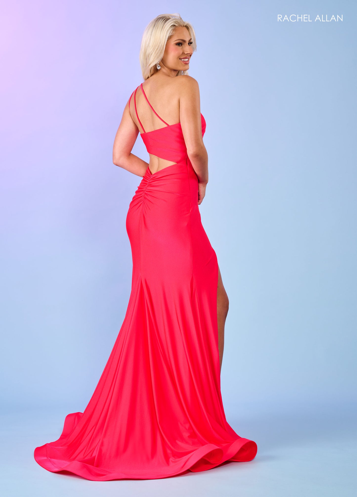 Prom Dresses Long Formal Fitted Prom Dress Watermelon