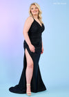 Prom Dresses Fitted Formal Long Prom Dress Black