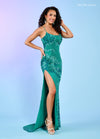 Prom Dresses Beaded Long Prom Dress Jade