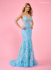 Prom Dresses Mermaid Fit Long Prom Dress Powder Blue