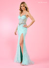 Prom Dresses Long Formal Beaded Dress Mint