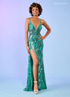 Prom Dresses Formal Long Prom Beaded Dress Jade