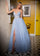 Prom Dresses Long Glittered Ballgown Blue