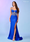 Prom Dresses Beaded Long Prom Dress Royal