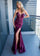 Prom Dresses Formal Embroidered Long Prom Dress Burgundy