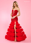 Prom Dresses Mermaid Long Prom Dress Red