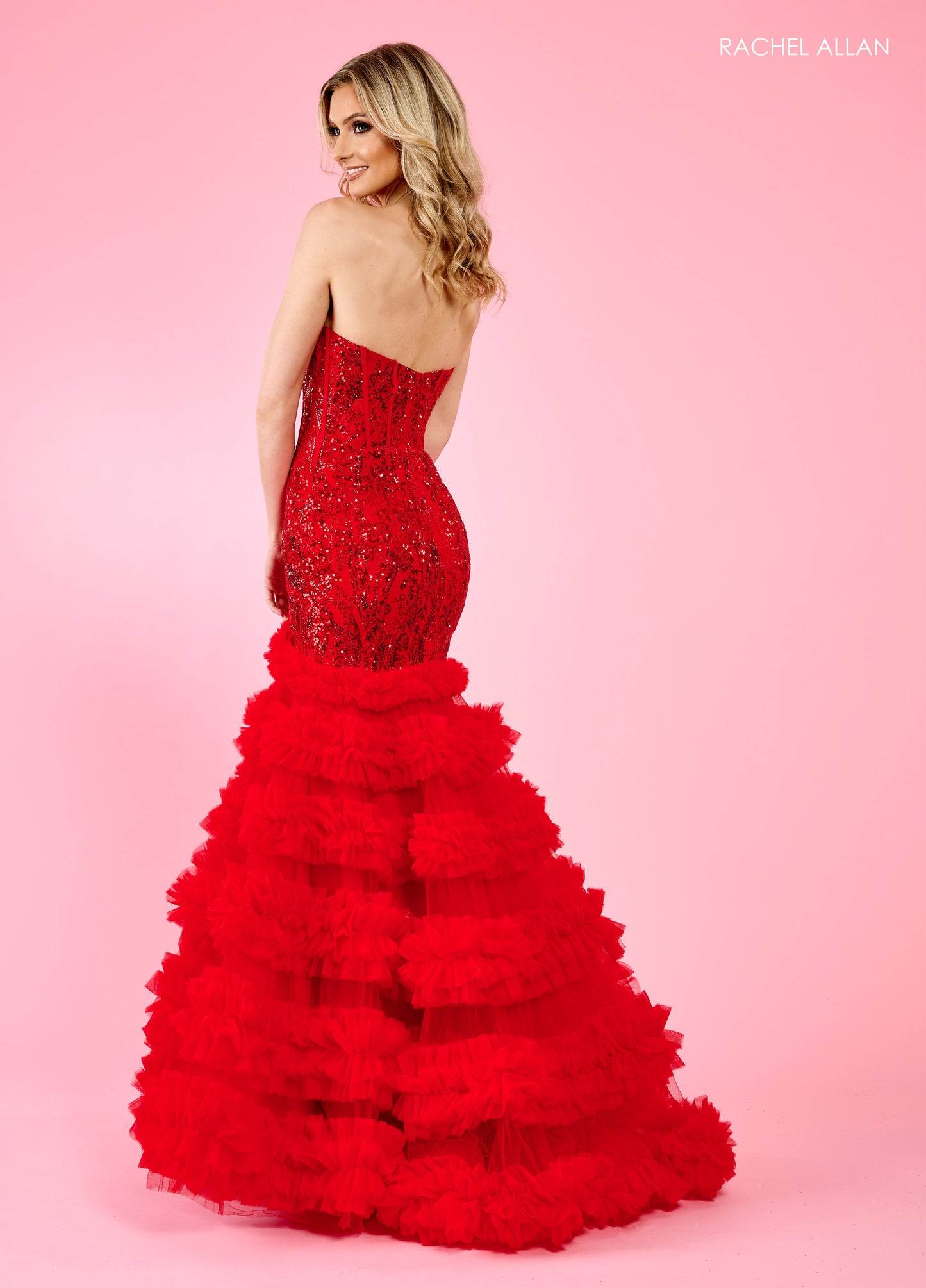 Prom Dresses Mermaid Long Prom Dress Red