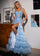 Prom Dresses Mermaid Long Prom Dress Light Blue