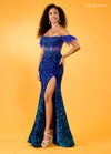 Prom Dresses Formal Ombre Sequin Long Prom Dress Royal Ombre