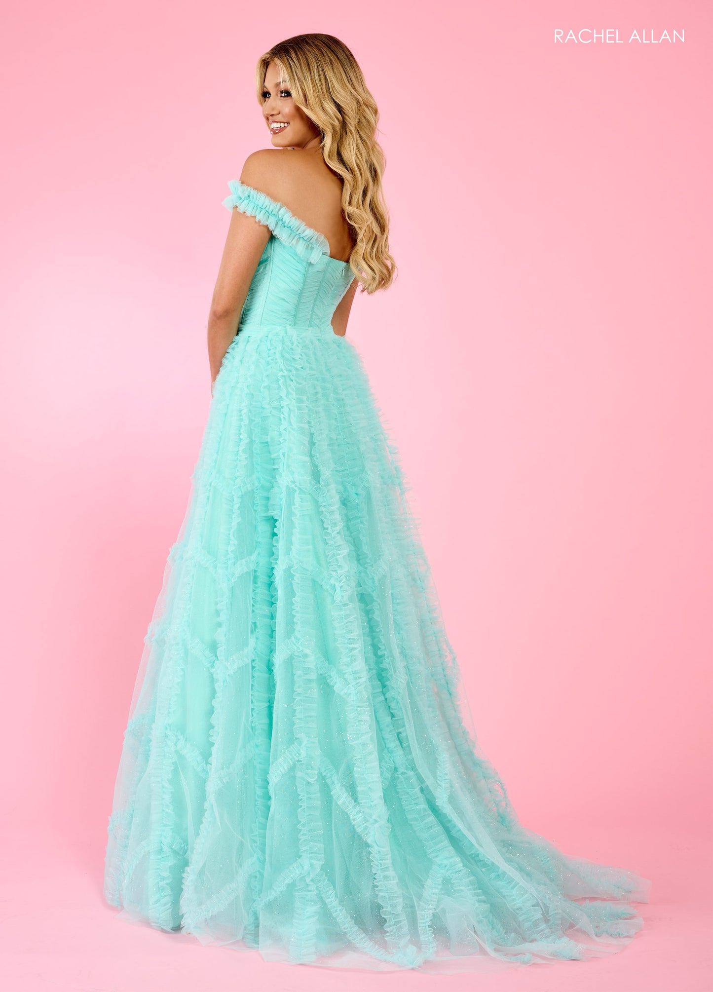 Prom Dresses Prom Long Formal Glitter Ball Gown Mint