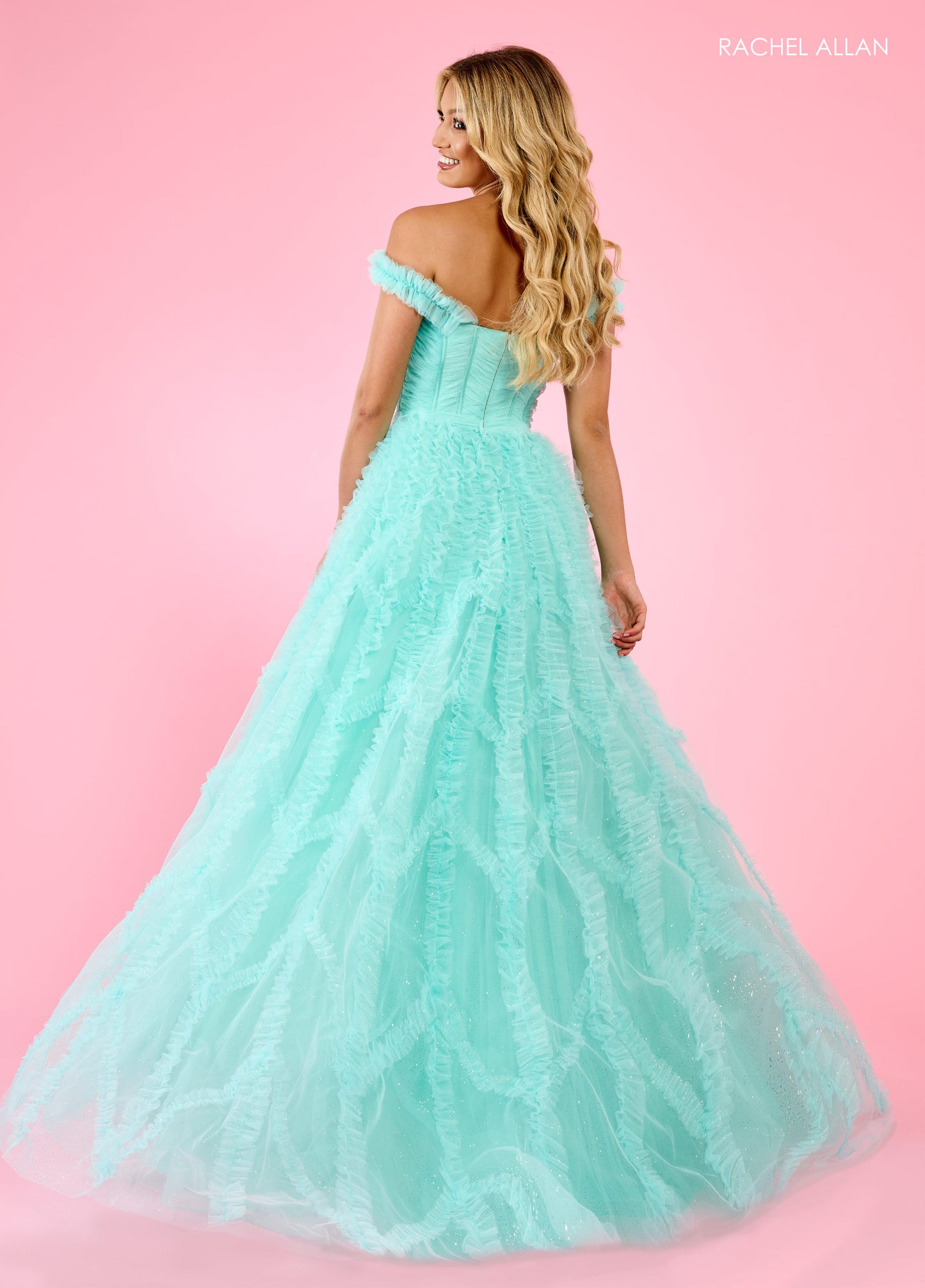 Prom Dresses Prom Long Formal Glitter Ball Gown Mint