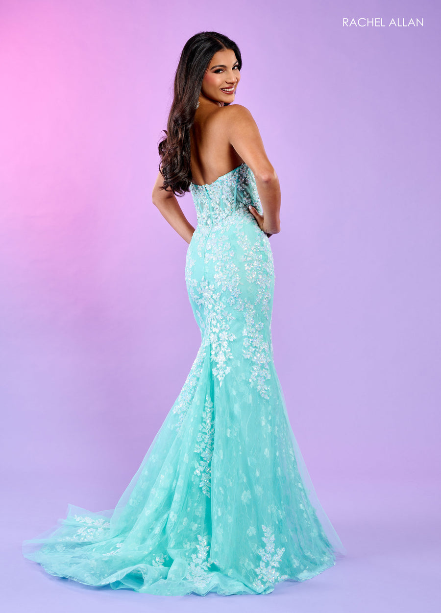 Prom Dresses Long Formal Glitter Prom Dress Mint