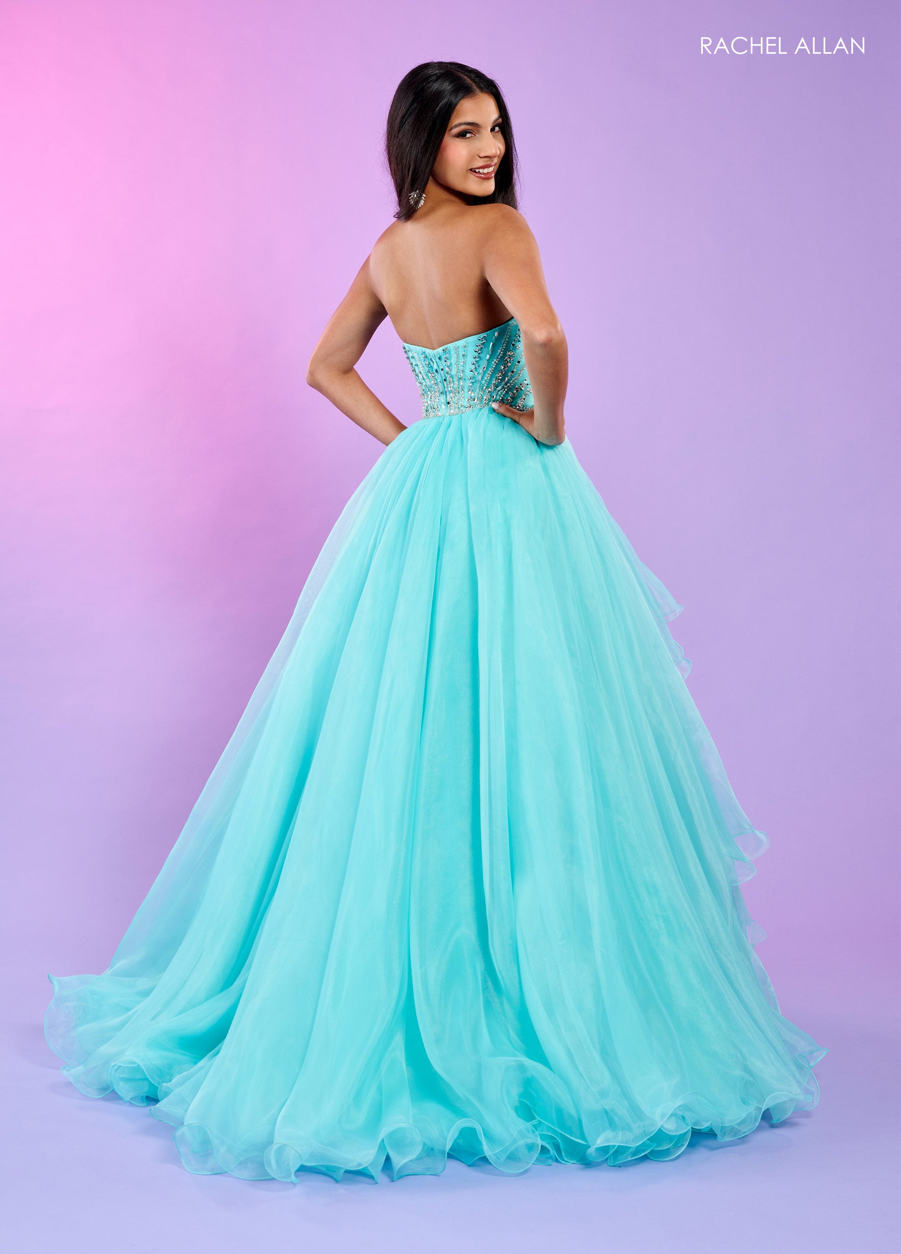 Long Turquoise Prom Dresses Under