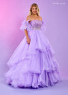 Prom Dresses Long Formal Layered Prom Dress Lilac