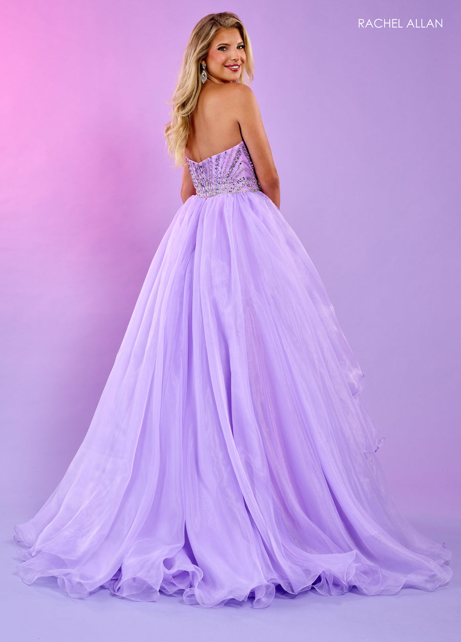 Prom Dresses Long Formal Layered Prom Dress Lilac