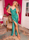 Prom Dresses Prom Formal Beaded Long Gown Jade