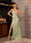 Prom Dresses Formal Long Fitted Prom Dress Sage