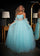 Prom Dresses Prom Formal Glitter Long Ball Gown Mint