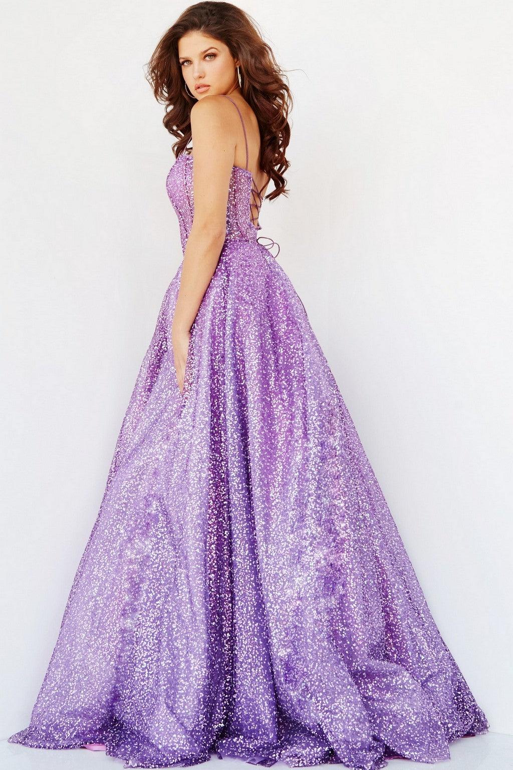 Prom Dresses Long A-Line Evening Gown PURPLE