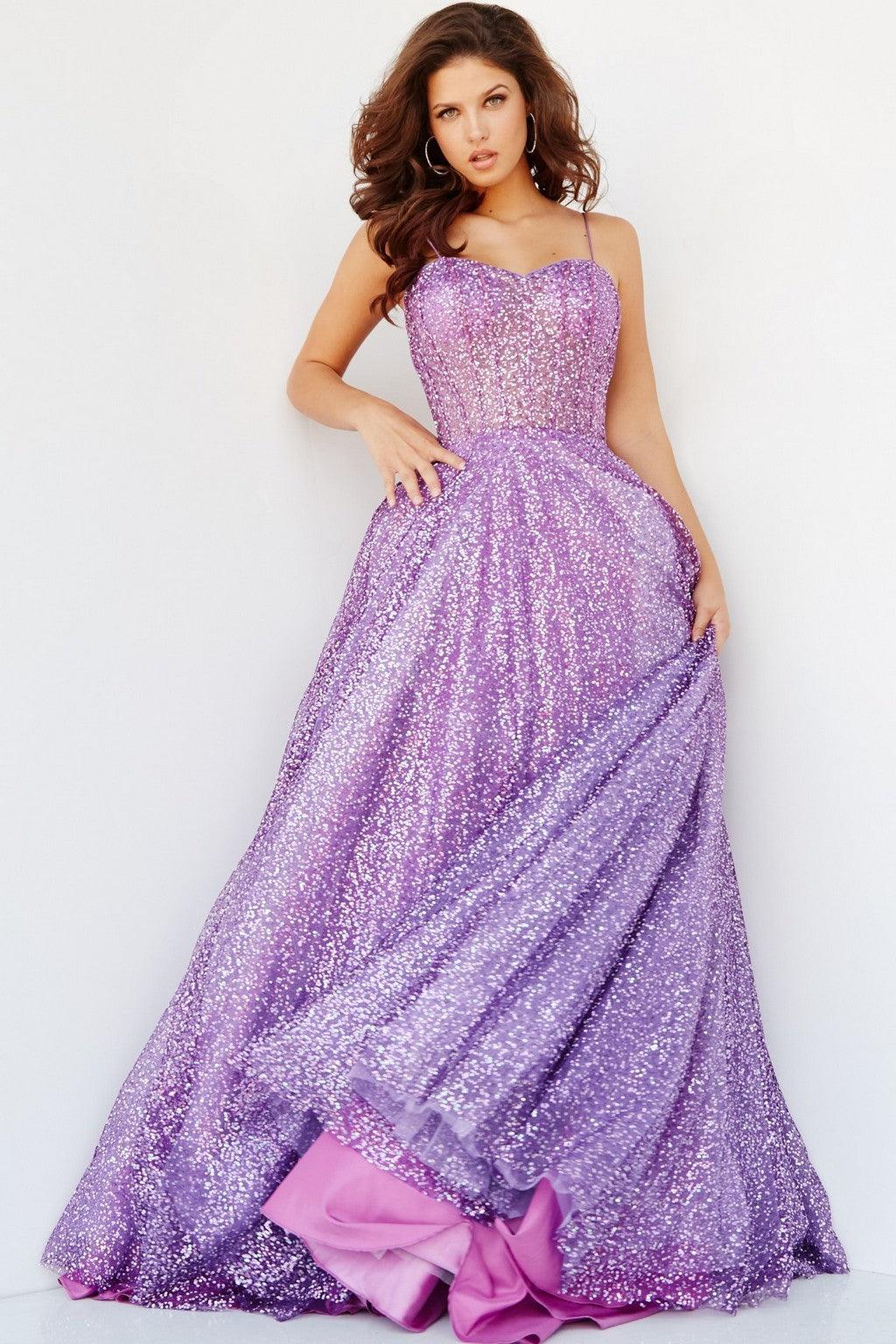 Prom Dresses Long A-Line Evening Gown PURPLE